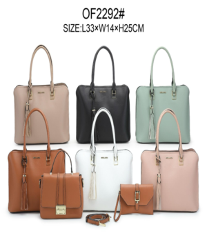 Cartera set 3 piezas ardilla roja 2292